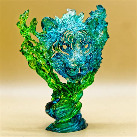 3D Printable Water Tiger by Jukka Seppänen