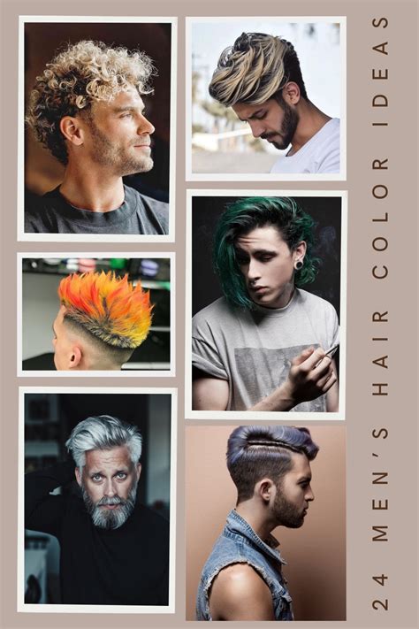 24 Mens Hair Color Ideas Try The Trend Top Beauty Magazines