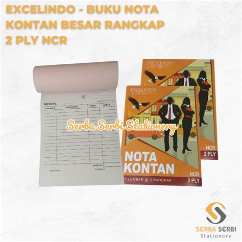 Jual Excelindo Bh Buku Nota Kontan B Besar Rangkap Ply Ncr