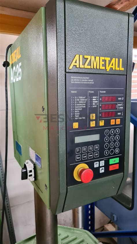 Verkauftsold Alzmetall Ac25 As Säulenbohrmaschine Ing Büro