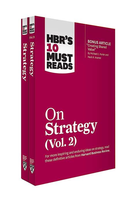 Bx Hbrs 10 Must Reads On Strategy Review Harvard Business Amazon In