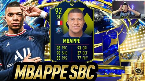 FIFA 23 SBC KYLIAN MBAPPE 92 POTM LIGUE 1 DISPOOO FAUT FAIRE