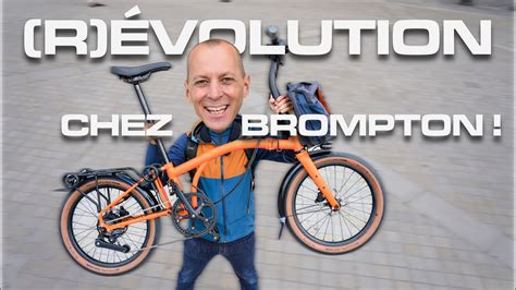 Essai Brompton G Line Premi Res Impressions Sur Le Nouveau V Lo