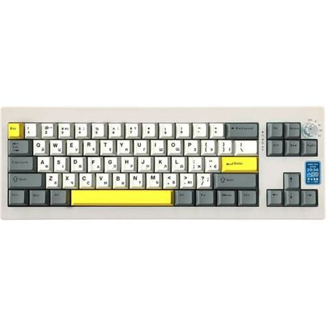 Epomaker Shadow X Wisteria Linear Switch Hot Swap G Bt Usb Lcd