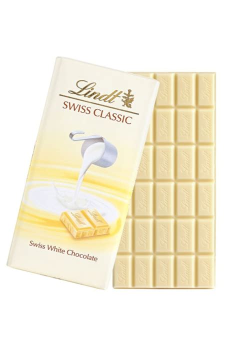 Lindt Swiss Classic White Klasik Beyaz Tablet Çikolata 100 Gr Özel Seri Isviçre Çikolatası