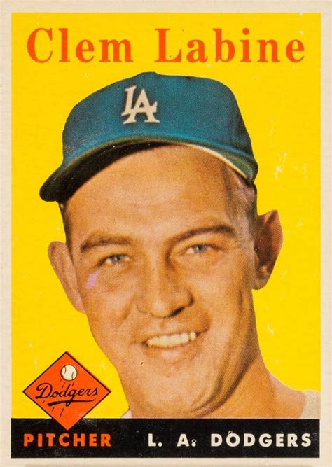 Topps Clem Labine Baseball Vcp Price Guide