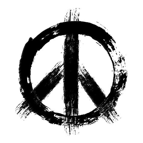 Peace Symbol Digital Art by Anna Michon