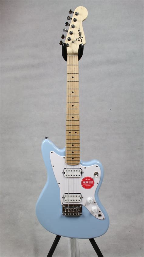 Fender Squier Mini Jazzmaster Maple Neck Daphne Blue 885978378395