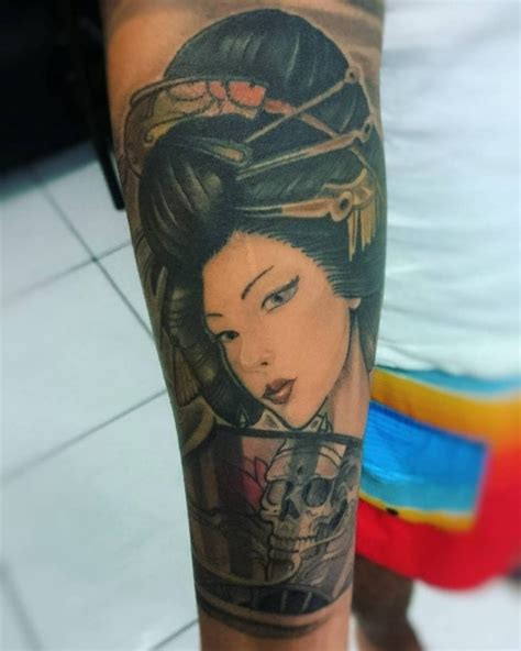 Tatuagem De Gueixa Significado E Ideias Para Se Inspirar Rafaela