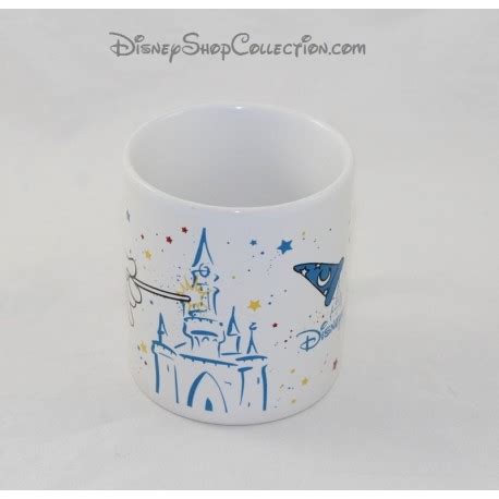 Mug Mickey DISNEYLAND PARIS Fantasia tasse céramique Disney 9 cm