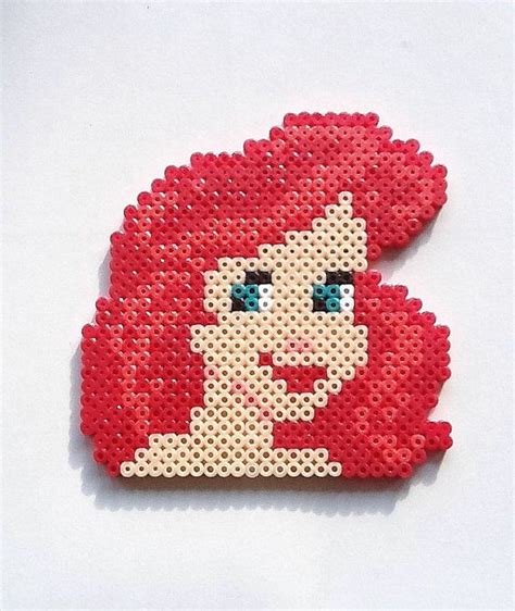 The Little Mermaid Ariel Sprite 7 00 Via Etsy Perler Bead Disney Perler Bead Art Perler