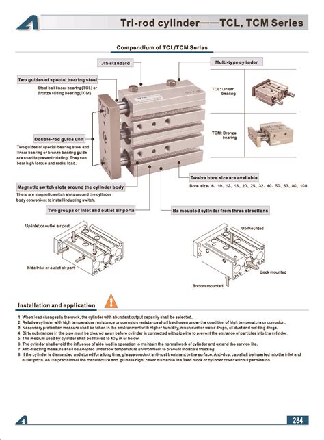 Tcl Tcm Cylinder Airtac