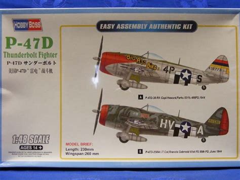 Buffalo Road Imports P 47D Thunderbolt Fighter By Hobby Boss 85804