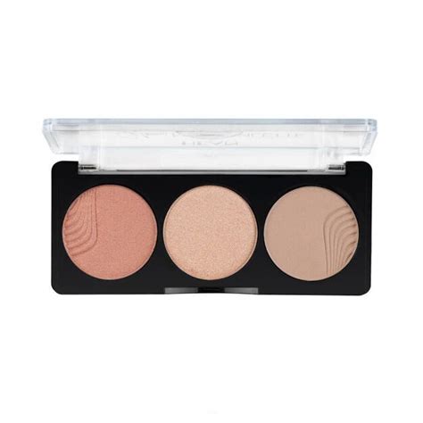 Hean Glow Nude Palette Veido kontūravimo paletė SunGlow 8 g ECOZONA LT