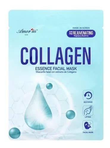 Mascarilla Facial De Colágeno Mercadolibre