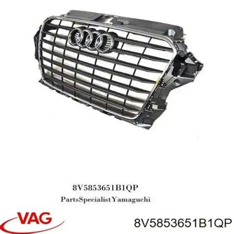 8V5853651B1QP VAG решетка радиатора