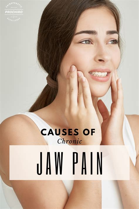 chronic tmj pain neck  jaw pain