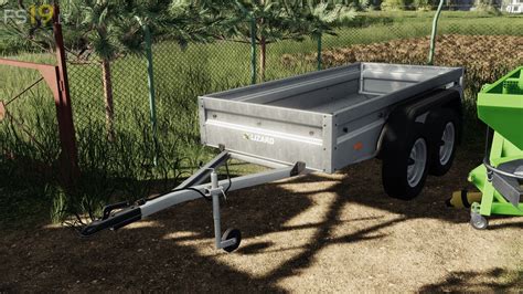 Lizard Tandem Car Trailer V 1 1 FS19 Mods Farming Simulator 19 Mods