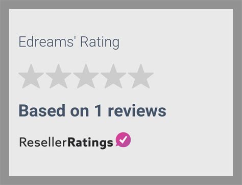 Edreams Reviews | 1 Reviews of Edreams.co.uk | ResellerRatings