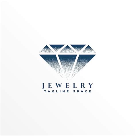 Elegante Dise O De Plantilla De Logotipo De Joyer A De Diamantes Con