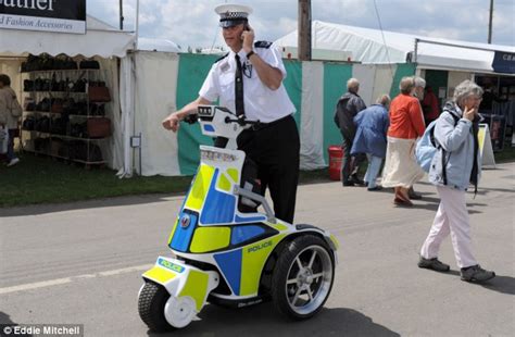 Police Unveil New Twist On Old Idea The Bobby On A Motorised