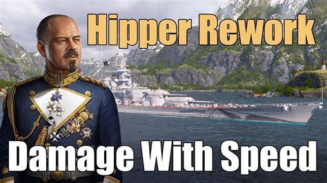 Hipper Rework Damage With Speed World Of Warships Legends K Youtube