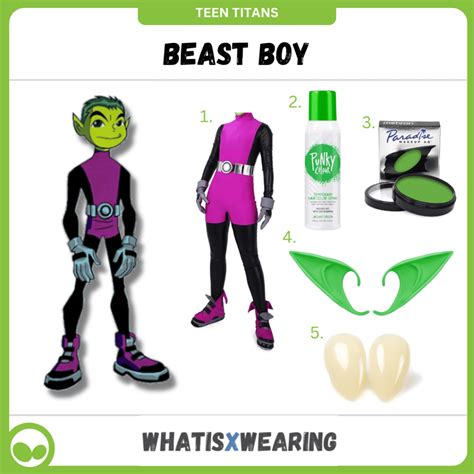 Beast Boy 'Teen Titans' DIY Costume Guide