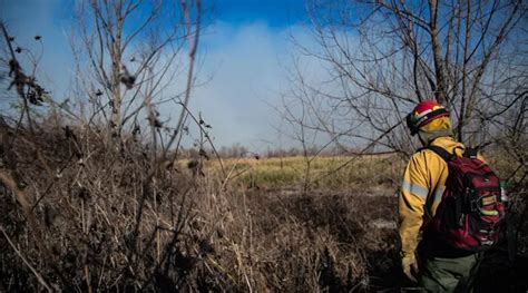 El Humo Que Se Percibe En Bah A Blanca Provienen De Los Incendios En El