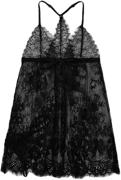 Rtyoo Erotische Baby Dolls Negligees Frauen Sexy Dessous Bogen Bh Erotische Sex Dessous Kleid