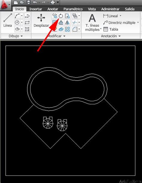 Girar Mover Orientar Los Elementos En El Plano Autocad Avanzado