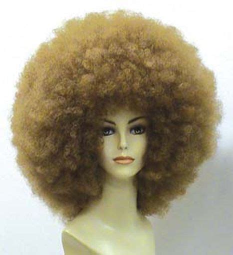 1970s 60s 70s Disco Fever Diva Retro Mega Jumbo Big Afro Costume Wig