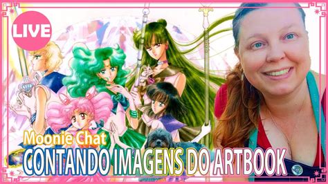 MOONIE CHAT Contando As Imagens Do NOVO Artbook De SAILOR MOON E