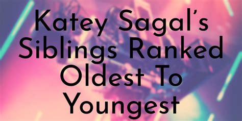 Katey Sagal’s 5 Siblings Ranked Oldest To Youngest - Oldest.org