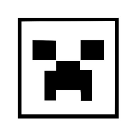 Minecraft Creeper Face Coloring Pages Meandastranger