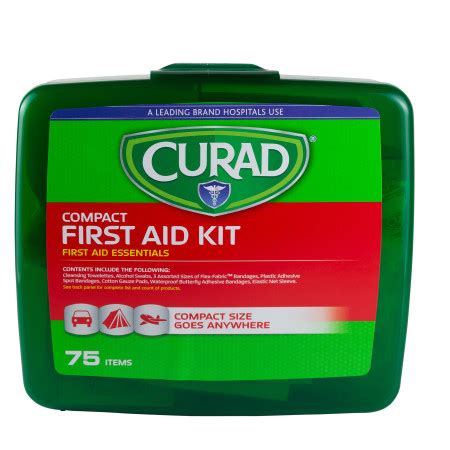 MacGill Curad Compact First Aid Kit 75 Pieces