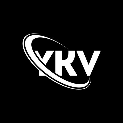 Ykv Logo Ykv Letter Ykv Letter Logo Design Initials Ykv Logo Linked With Circle And Uppercase