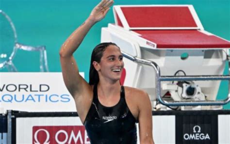 Simona Quadarella Oro Negli 800 Stile Libero Ai Mondiali Di Nuoto La