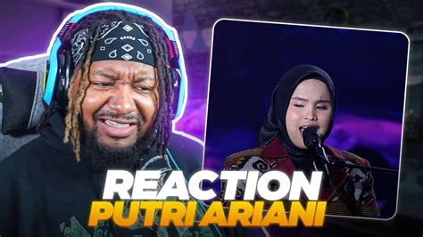 First Reaction To Putri Ariani Loneliness At Liputan Awards Youtube