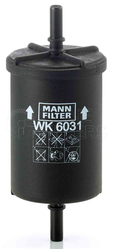 Mann WK 6031 Fuel Filter - Inline Filters