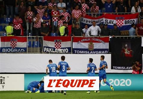 Tous les buts d Azerbaïdjan Croatie Foot Qualif Euro Vidéo