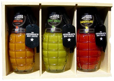The General S Hot Sauce Gift Pack Hot Sauce Mall