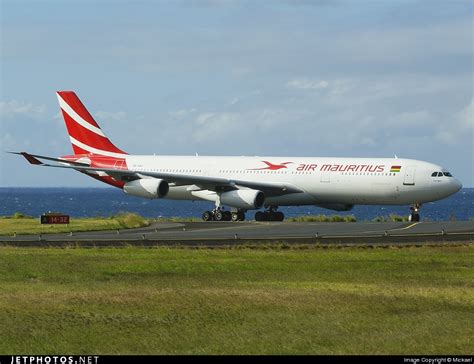 3B NAU Airbus A340 312 Air Mauritius Mickael JetPhotos