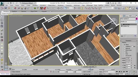 House Building Construction Animation in Autodesk 3D Studio Max ...