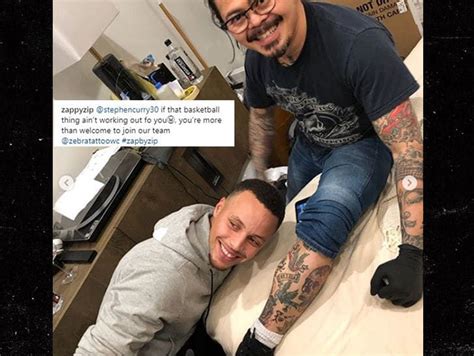 Steph Curry Inks Up His Personal Tattoo Artist | Tattoo artists, Guy ...