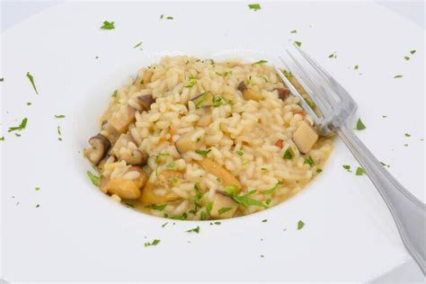 Delicioso Risotto De Setas Y Pollo Una Receta Irresistible