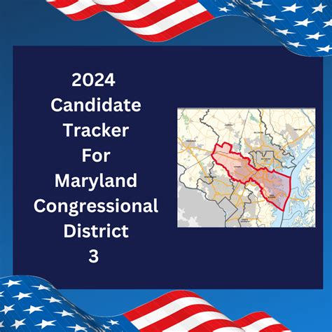 2024 Candidate Tracker for Maryland Congressional District 3 Race ...