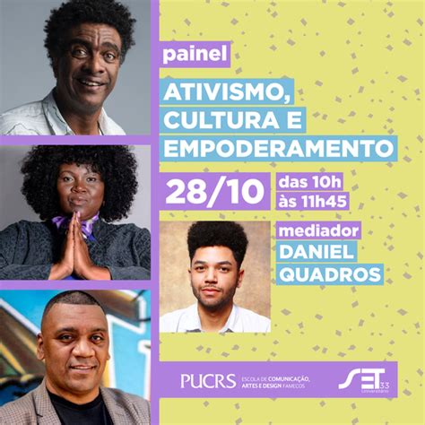 Set Universit Rio Painel Sobre Ativismo Cultura E Empoderamento