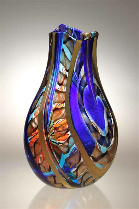 Murano Glass Studio Vase LODARIO 3