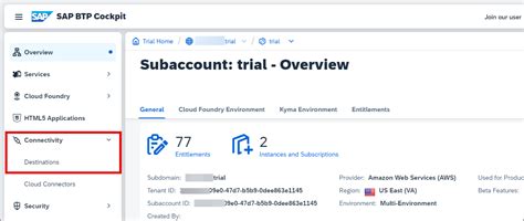 Connect Your Sap Btp Trial Account To Sap S Hana For Content