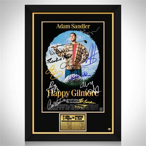 Happy Gilmore Mini Poster Limited Signature Edition Studio Licensed ...